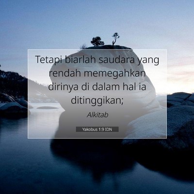 Yakobus 1:9 Ayat Alkitab Dijelaskan