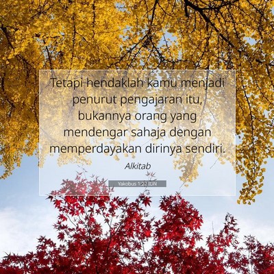 Yakobus 1:22 Ayat Alkitab Dijelaskan
