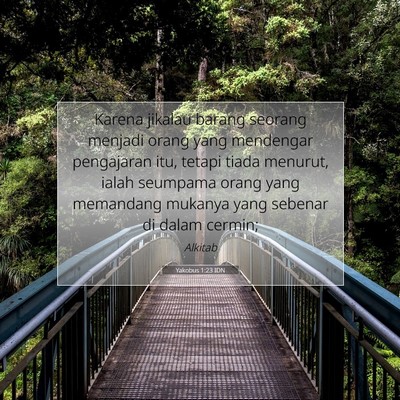 Yakobus 1:23 Ayat Alkitab Dijelaskan