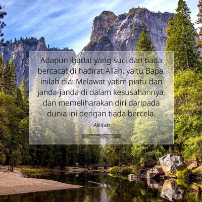 Yakobus 1:27 Ayat Alkitab Dijelaskan