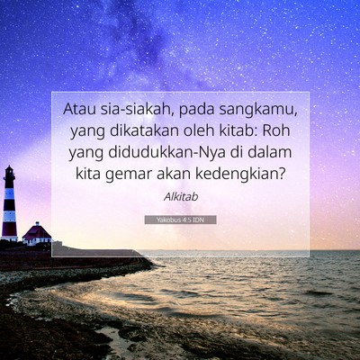 Yakobus 4:5 IDN Gambar Ayat Alkitab