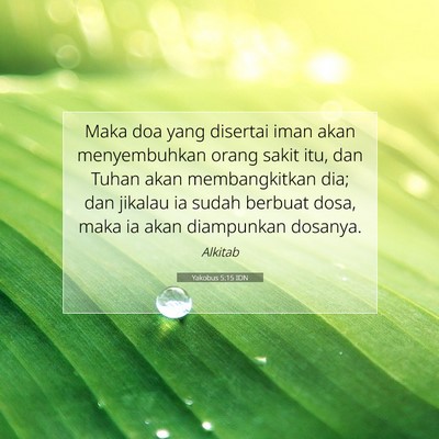 Yakobus 5:15 Ayat Alkitab Dijelaskan
