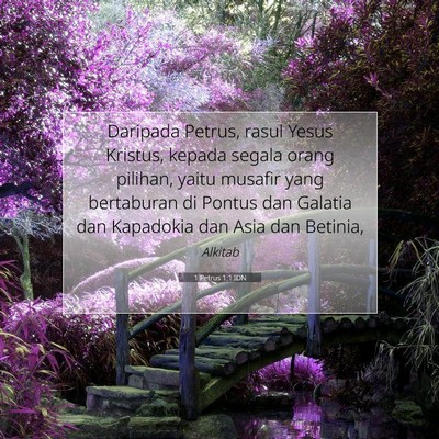 1 Petrus 1:1 Ayat Alkitab Dijelaskan
