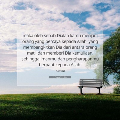 1 Petrus 1:21 Ayat Alkitab Dijelaskan