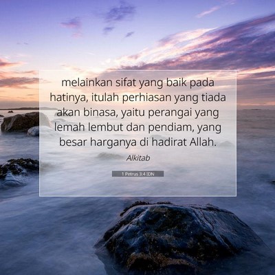 1 Petrus 3:4 IDN Gambar Ayat Alkitab