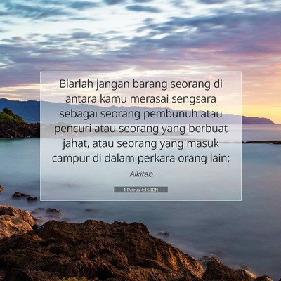 1 Petrus 4:15 IDN Gambar Ayat Alkitab