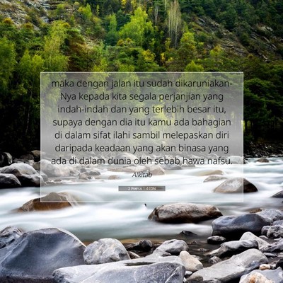 2 Petrus 1:4 Ayat Alkitab Dijelaskan