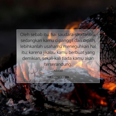 2 Petrus 1:10 Ayat Alkitab Dijelaskan