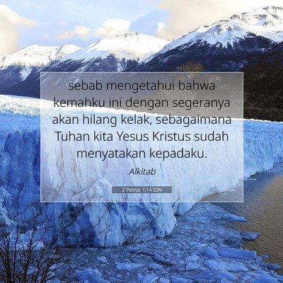 2 Petrus 1:14 Ayat Alkitab Dijelaskan