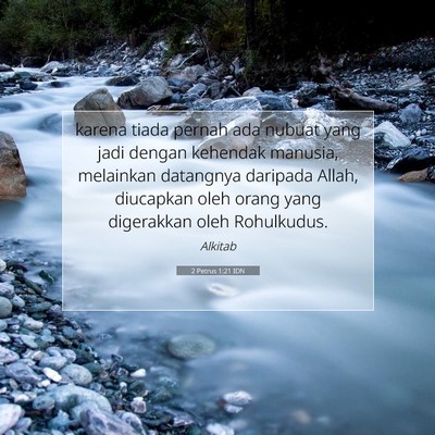 2 Petrus 1:21 Ayat Alkitab Dijelaskan