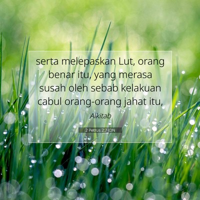 2 Petrus 2:7 Ayat Alkitab Dijelaskan