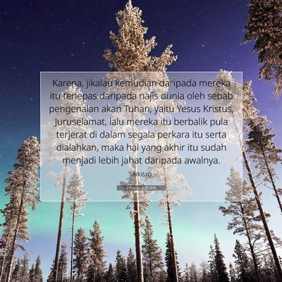 2 Petrus 2:20 IDN Gambar Ayat Alkitab