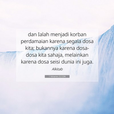 1 Yohanes 2:2 IDN Gambar Ayat Alkitab