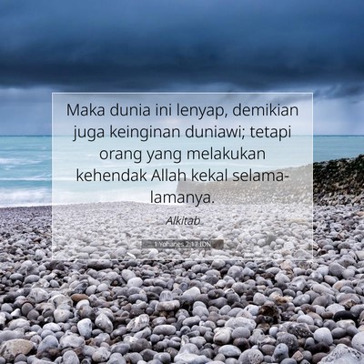 1 Yohanes 2:17 IDN Gambar Ayat Alkitab
