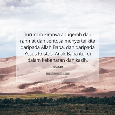 2 Yohanes 1:3 Ayat Alkitab Dijelaskan
