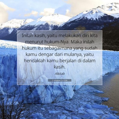 2 Yohanes 1:6 Ayat Alkitab Dijelaskan