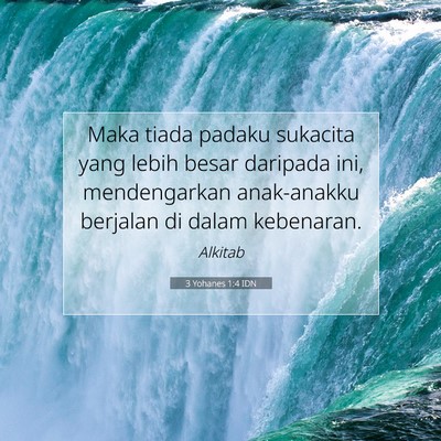 3 Yohanes 1:4 Ayat Alkitab Dijelaskan