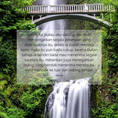 3 Yohanes 1:10 Ayat Alkitab Dijelaskan
