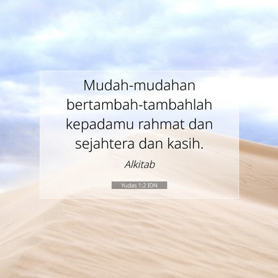 Yudas 1:2 Ayat Alkitab Dijelaskan