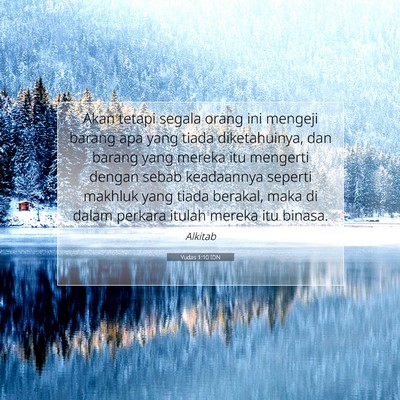 Yudas 1:10 Ayat Alkitab Dijelaskan