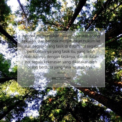 Yudas 1:15 Ayat Alkitab Dijelaskan