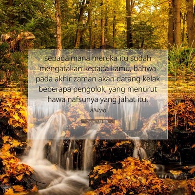 Yudas 1:18 Ayat Alkitab Dijelaskan