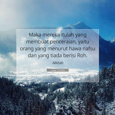 Yudas 1:19 Ayat Alkitab Dijelaskan