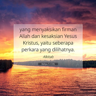 Wahyu 1:2 Ayat Alkitab Dijelaskan