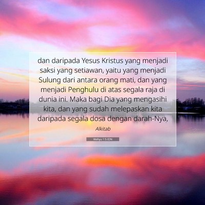 Wahyu 1:5 Ayat Alkitab Dijelaskan