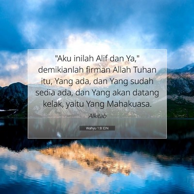 Wahyu 1:8 Ayat Alkitab Dijelaskan