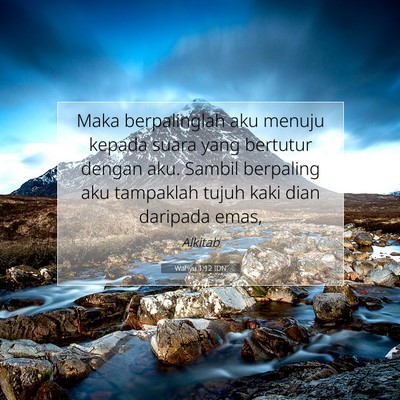 Wahyu 1:12 Ayat Alkitab Dijelaskan