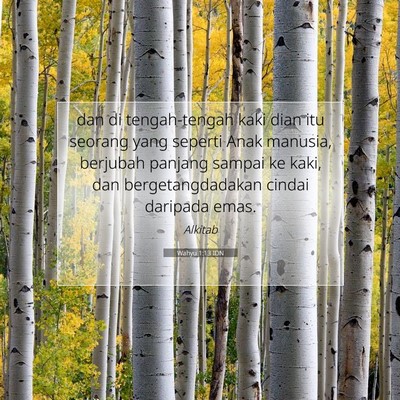 Wahyu 1:13 Ayat Alkitab Dijelaskan