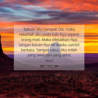 Wahyu 1:17 Ayat Alkitab Dijelaskan