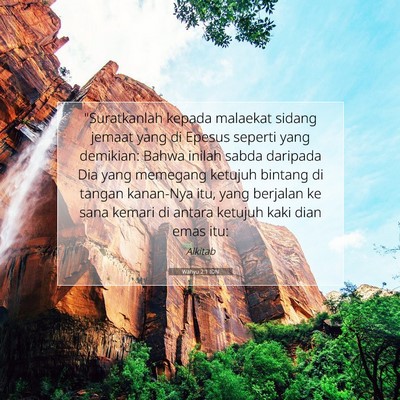 Wahyu 2:1 IDN Gambar Ayat Alkitab
