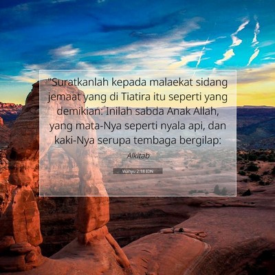 Wahyu 2:18 IDN Gambar Ayat Alkitab