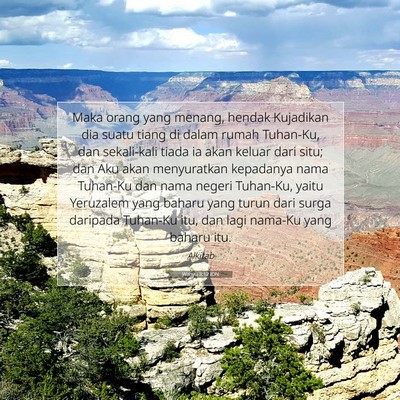 Wahyu 3:12 IDN Gambar Ayat Alkitab