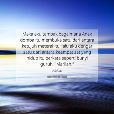 Wahyu 6:1 IDN Gambar Ayat Alkitab