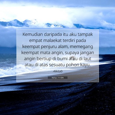 Wahyu 7:1 IDN Gambar Ayat Alkitab