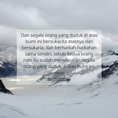 Wahyu 11:10 IDN Gambar Ayat Alkitab