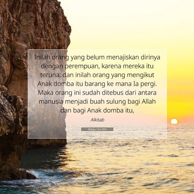 Wahyu 14:4 IDN Gambar Ayat Alkitab