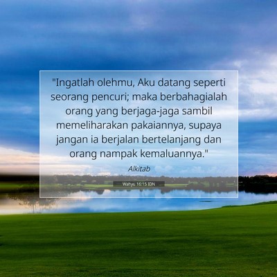 Wahyu 16:15 Ayat Alkitab Dijelaskan