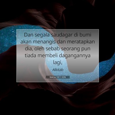 Wahyu 18:11 IDN Gambar Ayat Alkitab