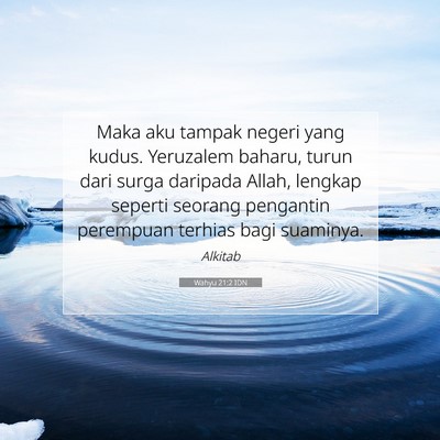 Wahyu 21:2 IDN Gambar Ayat Alkitab