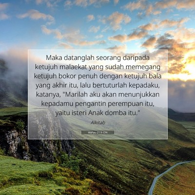 Wahyu 21:9 IDN Gambar Ayat Alkitab