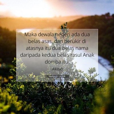 Wahyu 21:14 Ayat Alkitab Dijelaskan