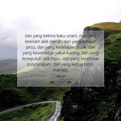 Wahyu 21:20 Ayat Alkitab Dijelaskan