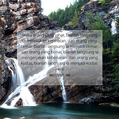 Wahyu 22:11 IDN Gambar Ayat Alkitab