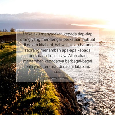 Wahyu 22:18 Ayat Alkitab Dijelaskan